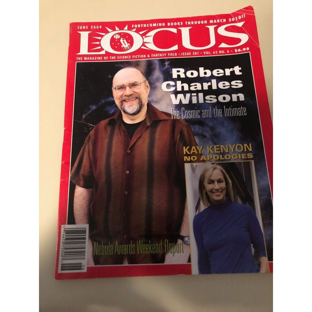 Locus Magazine June 2009‎ Robert Charles Wilson Kay Kenyon Nebula Awards Report